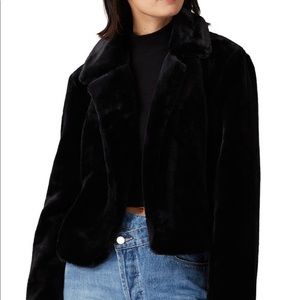 BlankNYC Faux Fur Jacket